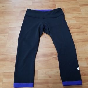 Lululemon reversible cropped Wunder Unders